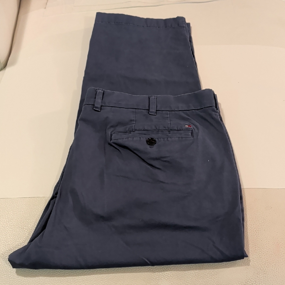 Tommy Hilfiger Men's Dark Blue Chinos